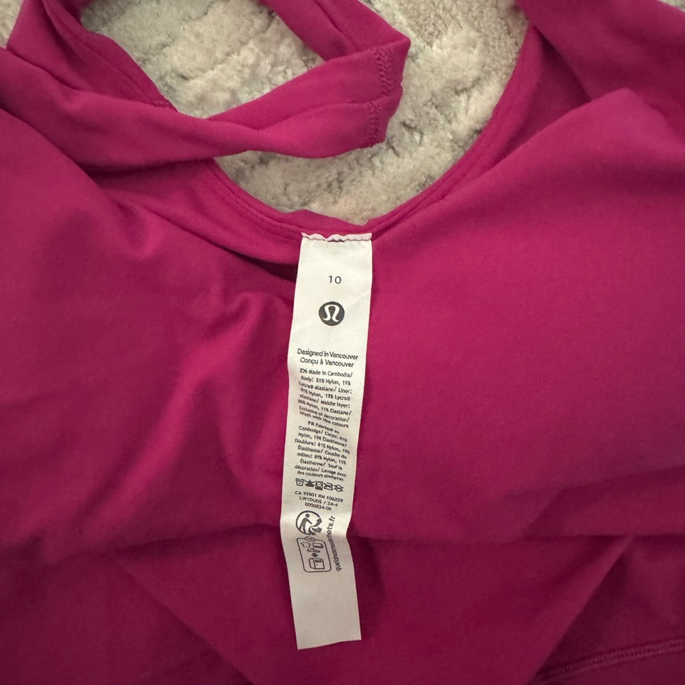 NWT Lululemon Align Tank Ripened Raspberry - Picture 3 of 3